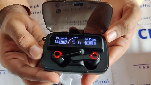 M19 Wireless Bluetooth Earbuds Universal with Power bank box for Android/IOS смотреть онлайн
