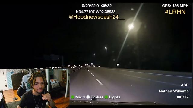 Dodge Challenger Smokes The Police In A High Speed Chase смотреть онлайн