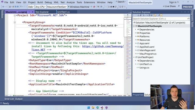 Unit Testing .NET MAUI Apps with xUnit смотреть онлайн