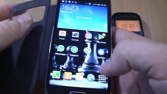 Ringing Alarms + Incoming call at the Same Time Samsung S4 Mini +Texet 111 смотреть онлайн