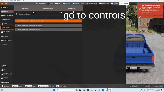 beam ng tutorial on wasd keys. смотреть онлайн
