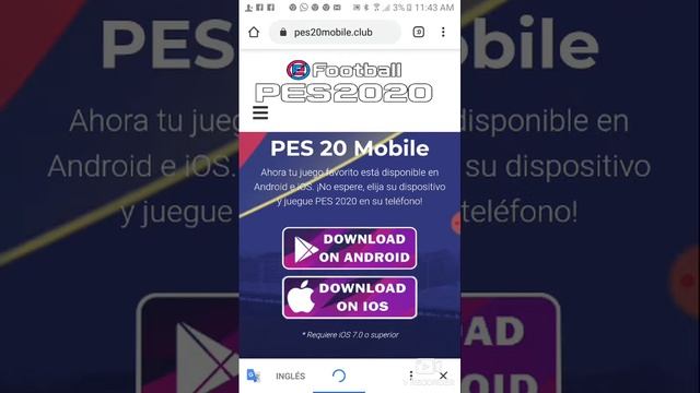 descargar pes 2020 para android смотреть онлайн
