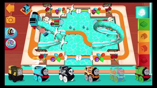 AQUATC Thomas in Summer Waterpark Ride - Thomas & Friends Minis ★ iOS / Android app (by Budge) смотреть онлайн