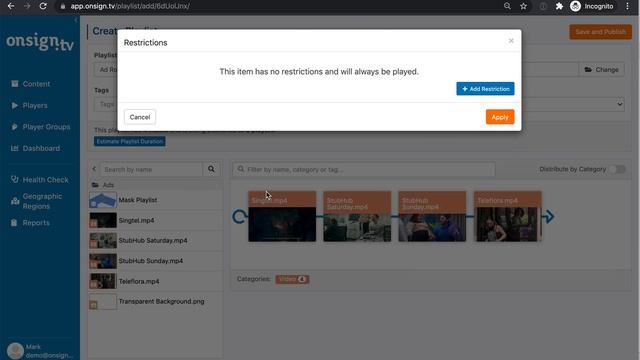 OnSIgn TV - Campaign Mask Advertising смотреть онлайн