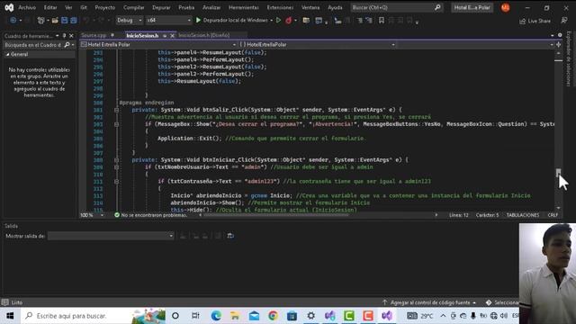 Windows form C++ Proyecto final de aplicación Hotel смотреть онлайн