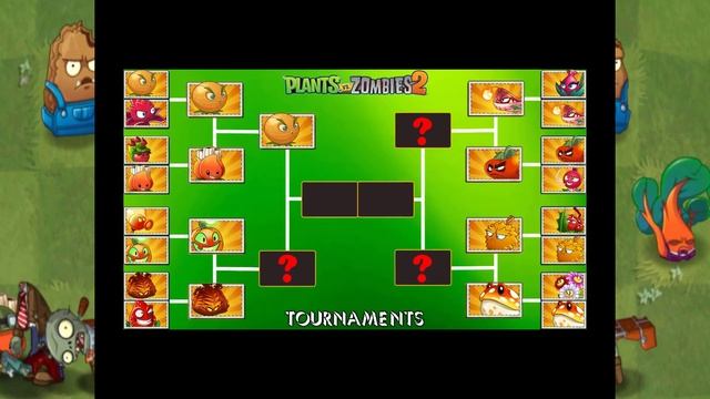 PvZ 2 Mod Tournament - All Best RED & ORANGE Plants Level 1 - Who is Best? смотреть онлайн
