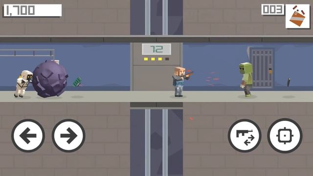 Reach The Surface : Zombie Elevator Action - iOS and Android Gameplay смотреть онлайн