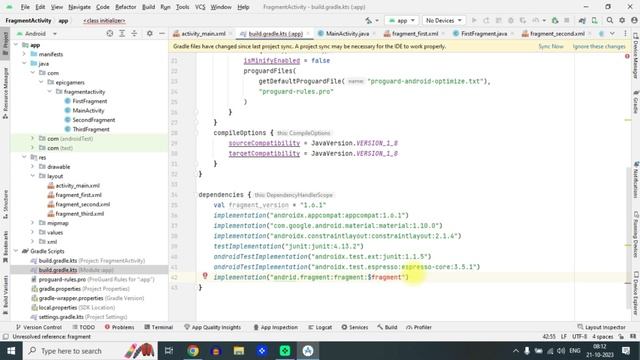 How to Create Fragments in Android Studio (2023) | Fragment Activity смотреть онлайн