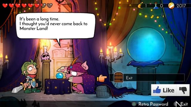 WONDER BOY THE DRAGON'S TRAP PARA CELULAR ANDROID (GAMEPLAY) PS4 NO ANDROID смотреть онлайн