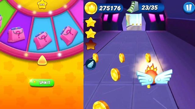 My Talking Angela 2 vs Om Nom Run (iOS, Android Gameplay #812) смотреть онлайн