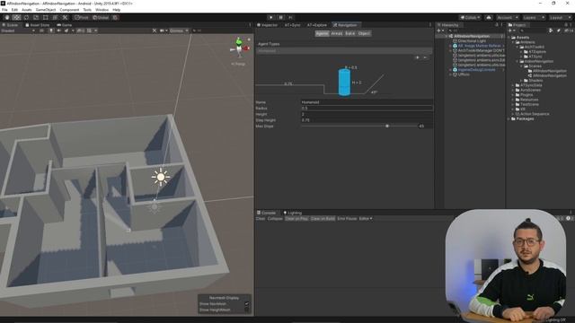 Indoor Navigation in AR with Unity and Revit смотреть онлайн
