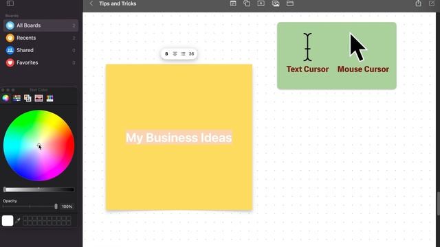 Customizing Sticky Notes: Change Font Color in Freeform App Tutorial | Lucid Tutorials смотреть онлайн