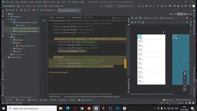 #05_Adicionando botão flutuante смотреть онлайн