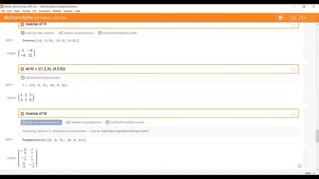 Developments in Wolfram|Alpha Notebook Edition смотреть онлайн