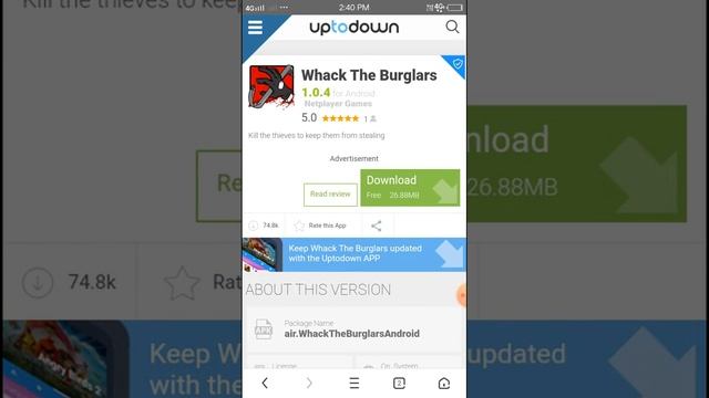 How to download whack the burglars in android смотреть онлайн