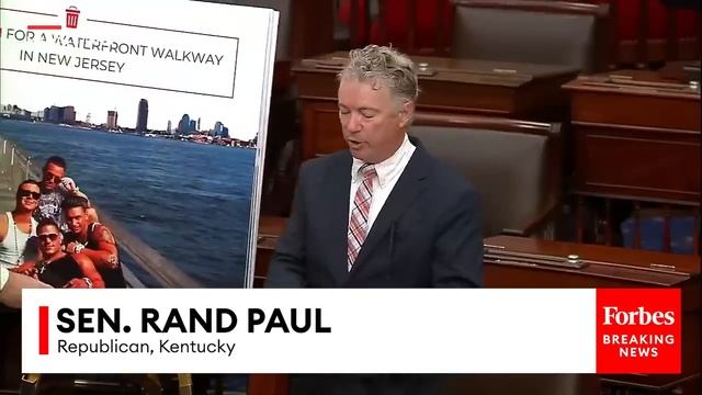 BREAKING NEWS: Rand Paul Calls Out The Top Ten 'Worst' Earmarks In Government Budget смотреть онлайн