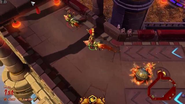 Heroes of the Storm - Lunar Rocket Racing смотреть онлайн