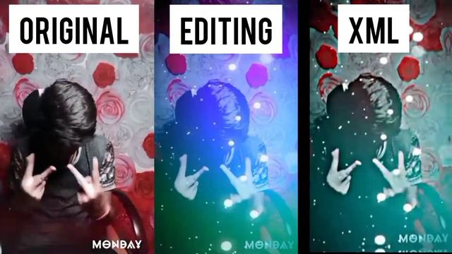 Original vs editing vs Xml editing | XMl editing | lightening editing.. смотреть онлайн