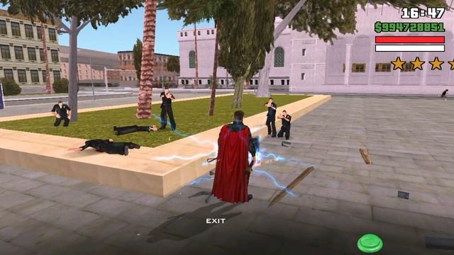 GTA San Andreas mobile mod Thor eg смотреть онлайн