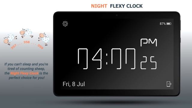 Night Digital Clock for Android devices and Fire tablets смотреть онлайн