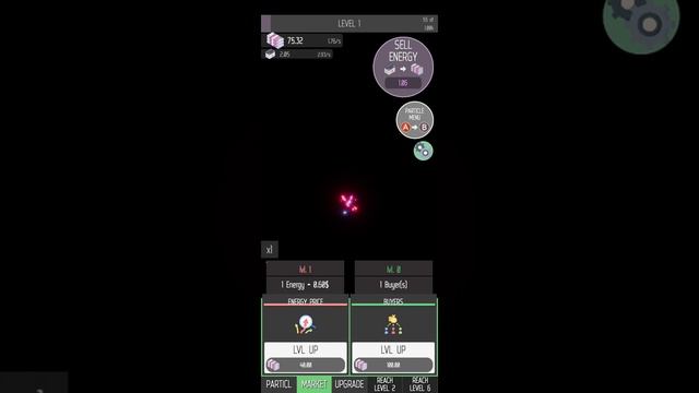 Idle Space Energy Particle Simulator: ISEPS (Early Access) - Android Gameplay смотреть онлайн