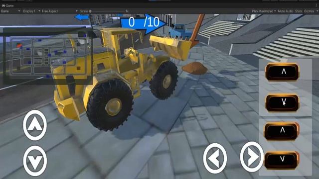 Wheel Loader Simulator MFM for mobile android Now In google play смотреть онлайн