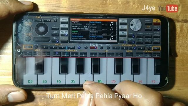 O Sanam Bolo na || Nagpuri trending song | ORG Mobile piano instrumental - J4ye official смотреть онлайн