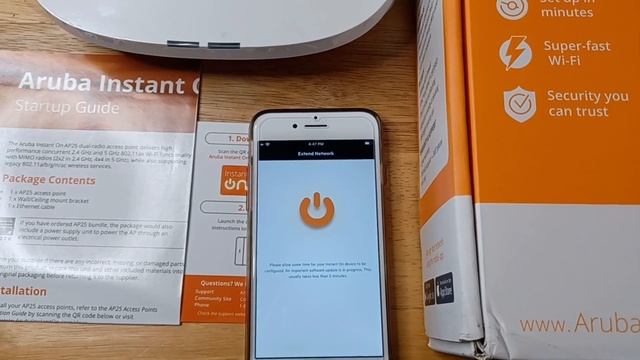 Aruba Instant On AP25 WiFi Certified 6 Mesh Networking Setup With AP App смотреть онлайн