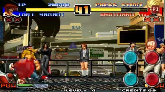 Android Super Arcade Emulator The King Of Fighters 96 (Anniversary Edition EGHT Hack) Game Play смотреть онлайн