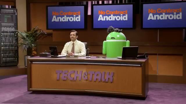 MetroPCS Tech and Talk Android Commercial with Chadroid - Get Yourself an Android! смотреть онлайн