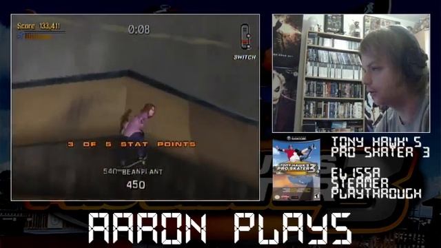 Aaron Plays (LIVE): Tony Hawk's Pro Skater 3 (GCN) - Elissa Steamer смотреть онлайн
