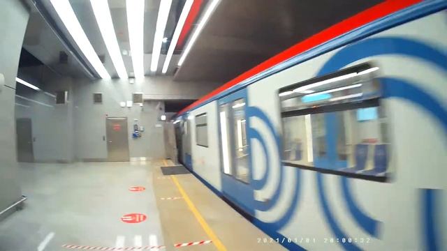 Прибытие 81-765/766/767 "Москва" на станцию Нижегородская смотреть онлайн