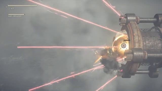 NieR:Automata - Goliath EMP / Flooded City Boss Fight смотреть онлайн