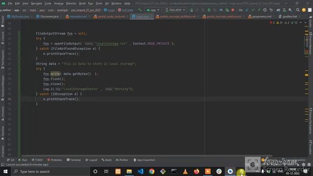 Android Studio Local Storage to Store Data смотреть онлайн