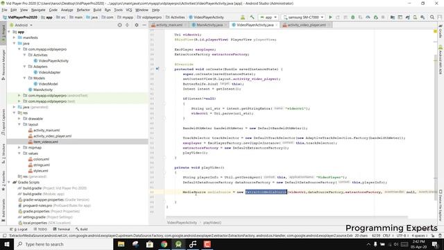 Video Player (background) App using ExoPlayer PART 7 смотреть онлайн