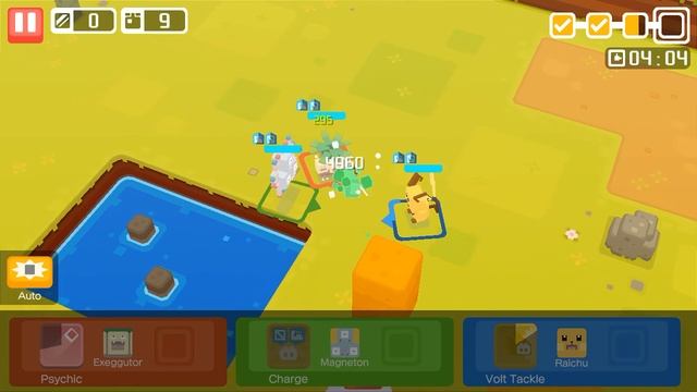 Pokémon Quest - Gameplay - Stage 12-1 Walkthrough PIDGEOT BOSS STAGE! смотреть онлайн