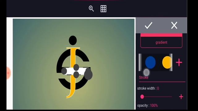 ALPHABET LOGO DESIGN IDEAS IN PIXELLAB ANDROID APP смотреть онлайн