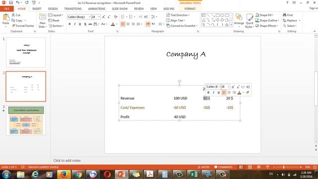 Cash flow Statement Concept смотреть онлайн