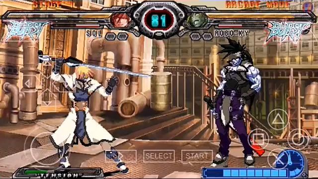 [PPSSPP]Guilty Gear XX Accent Core Plus Gameplay смотреть онлайн