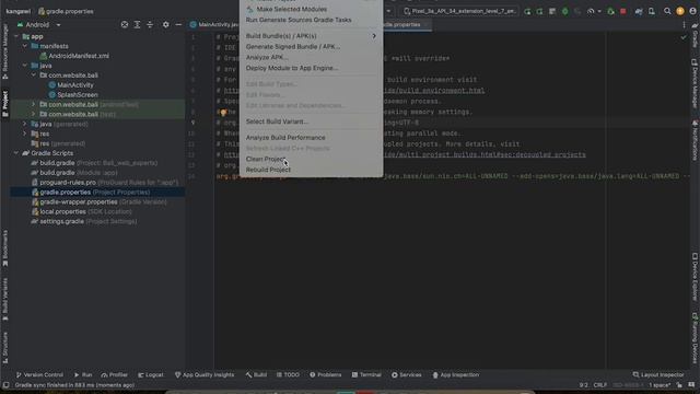 Unable to make field private final java.lang.String java.io.File.path accessible - Android Studio смотреть онлайн