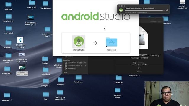 สอนการติดตั้ง Android Studio บน mac OS смотреть онлайн