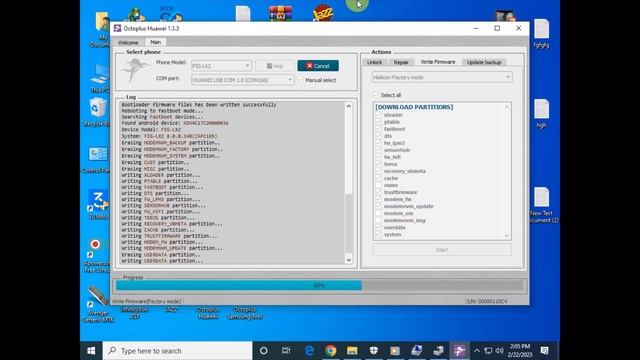 How turn on to flash fig-lx2 stock firmware | by octoplus huawei tool смотреть онлайн