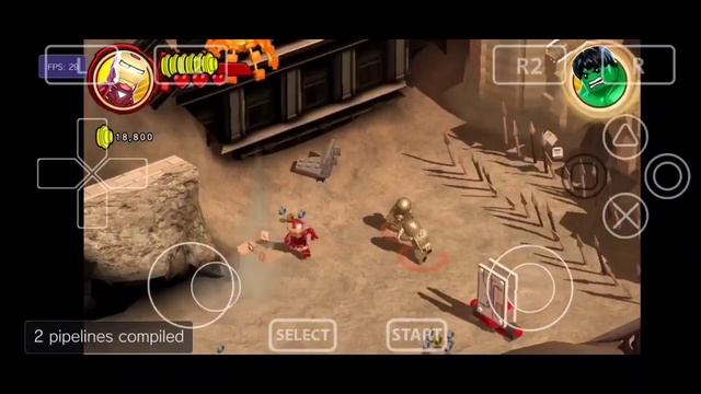 LEGO Marvel Super Heroes: Universe in Peril Gameplay (PS Vita) on Android | Vita3K v11 смотреть онлайн