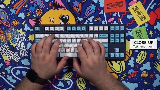 Typing / Тайпинг Leopold FC750R SP Cherry MX Silent Red смотреть онлайн