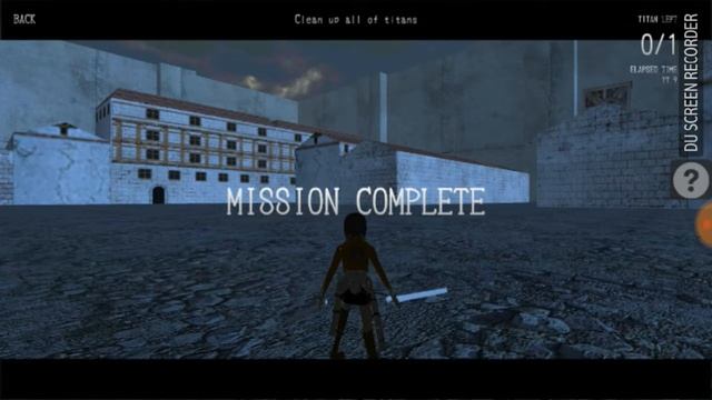 Attack on titan 3D|Game android смотреть онлайн