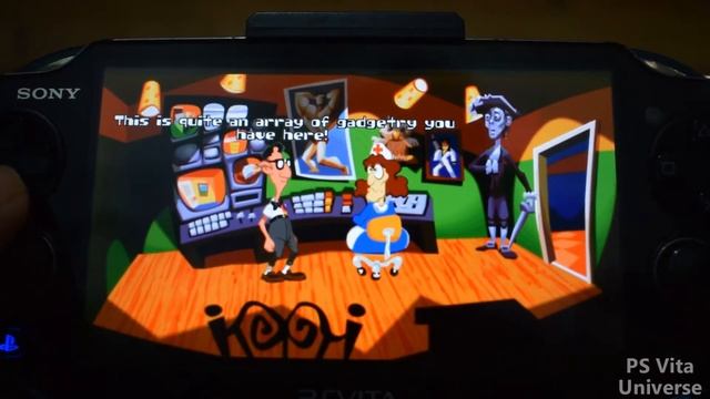 Day of the Tentacle Remastered PS Vita Gameplay смотреть онлайн