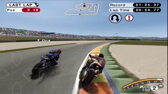 MotoGP 22 MOD PS2 - Marc Marquez Android Gameplay HD (AetherSX2)