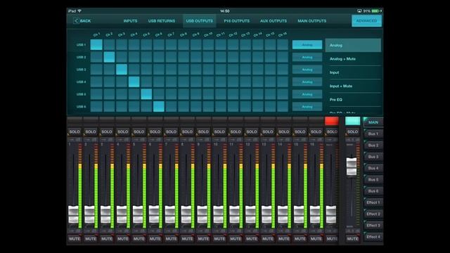Behringer X Air Edit iPad смотреть онлайн
