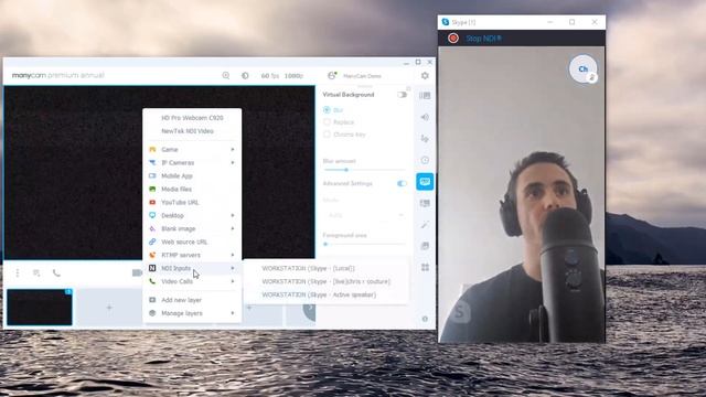 NDI® Input & Output - ManyCam Tutorial смотреть онлайн