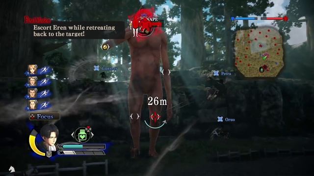 Attack on Titan playthrough pt19 - Eren's Forest Escort смотреть онлайн